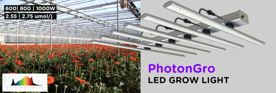 PhotonGro-LED növesztő lámpa