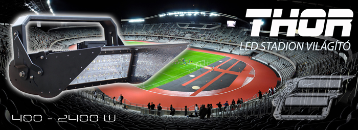 LED stadion és focipálya világítás - hpLED